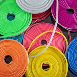 Hot Pink Mini LED Neon Strip Light - 12 Volt - 16.4 Feet -Adacel shop 12V NSMD all colors unlit 24218.1614276491