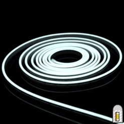 Cool White Mini LED Neon Strip Light - 12 Volt - 16.4 Feet