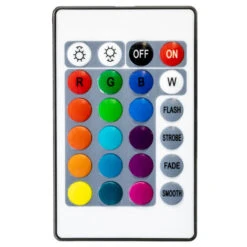 12 Volt Mini LED RGB Neon Strip Light Controller With 24 Key Wireless Remote -Adacel shop NSMD 12V ARGB MCN detail remote 16070.1634572496