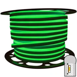 Green SMD LED Neon Strip Light - 120 Volt - 148 Feet