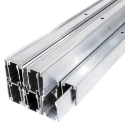 24 Inch X 9/16 Inch LED Neon Rope Light Mounting Track - Aluminum Channel (10 Pack) - 120 Volt