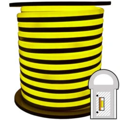 Yellow SMD LED Neon Rope Light - 120 Volt - 148 Feet