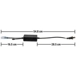 LED Neon 4-Wire 120-Volt RGB Color Changing Rope Light Mini Controller With Wireless Remote 6 LED Neon 4-Wire 120-Volt RGB Color Changing Rope Light Mini Controller With Wireless Remote -Adacel shop SNRL RGBMCNTRL detail lengthdimensions 26333.1601906246