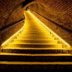 Yellow SMD LED Neon Rope Light - 120 Volt - 148 Feet -Adacel shop SNRL yellow 17348.1614118515