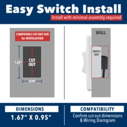 RV Slide Out Switch White 20 Amp Continuous 40 Amp Peak 4 Wire -Adacel shop american technology rv slide out switch white 20 amp continuous 40 amp peak 4 wire 19162.1642094396