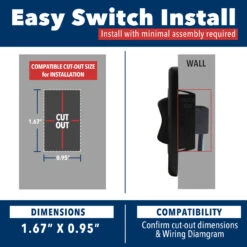 RV Slide Out Switch White 20 Amp Continuous 40 Amp Peak 4 Wire -Adacel shop american technology rv slide out switch white 20 amp continuous 40 amp peak 4 wire 21995.1642095828