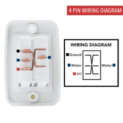 RV Slide Out Switch White 20 Amp Continuous 40 Amp Peak 4 Wire -Adacel shop american technology rv slide out switch white 20 amp continuous 40 amp peak 4 wire 49809.1642098360