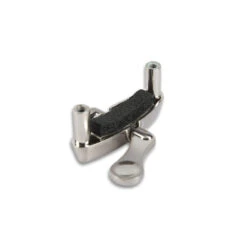 Brushed Nickel Travel Latch