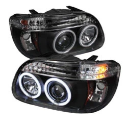 Headlight Projector Set Black Halo For Alfa Motorhome