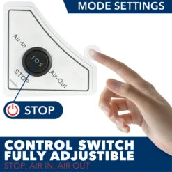 14" X 14" RV Roof Vent 2-Way 1 Speed Fan With Manual Riser And Smoked Lid 9 14" X 14" RV Roof Vent 2-Way 1 Speed Fan With Manual Riser And Smoked Lid -Adacel shop leisure coachworks 14 x 14 rv roof vent 2 way 1 speed fan with manual riser and smoked lid 57055.1642098950