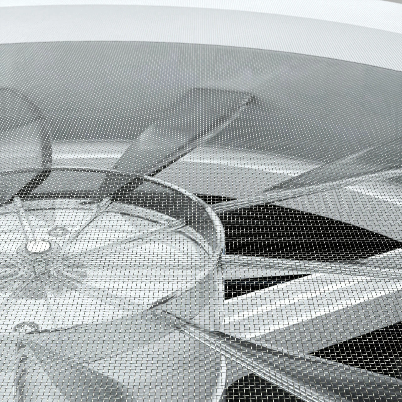 14" X 14" RV Roof Vent 2-Way 5 Speed Fan With Powered Riser Rain Sensor Remote And Smoked Lid 8 14" X 14" RV Roof Vent 2-Way 5 Speed Fan With Powered Riser Rain Sensor Remote And Smoked Lid - Image 8