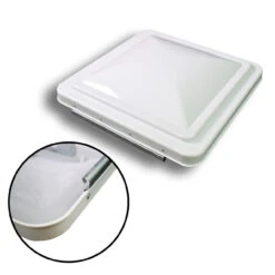 14" X 14" Vent Lid Cover Ventline Elixir- White
