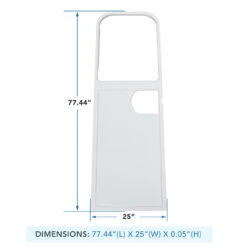 Adacel shop 10 Atwood / Challenger Entry Door Inner Liner White 25"
