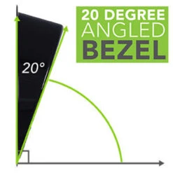 Angled Bezel For 8.5" Round Scare Light -Adacel shop leisure coachworks angled bezel for 8.5 round scare light 55653.1642094151