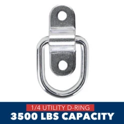 Stainless Steel D Ring Tie Down Anchors 3,500 Capacity