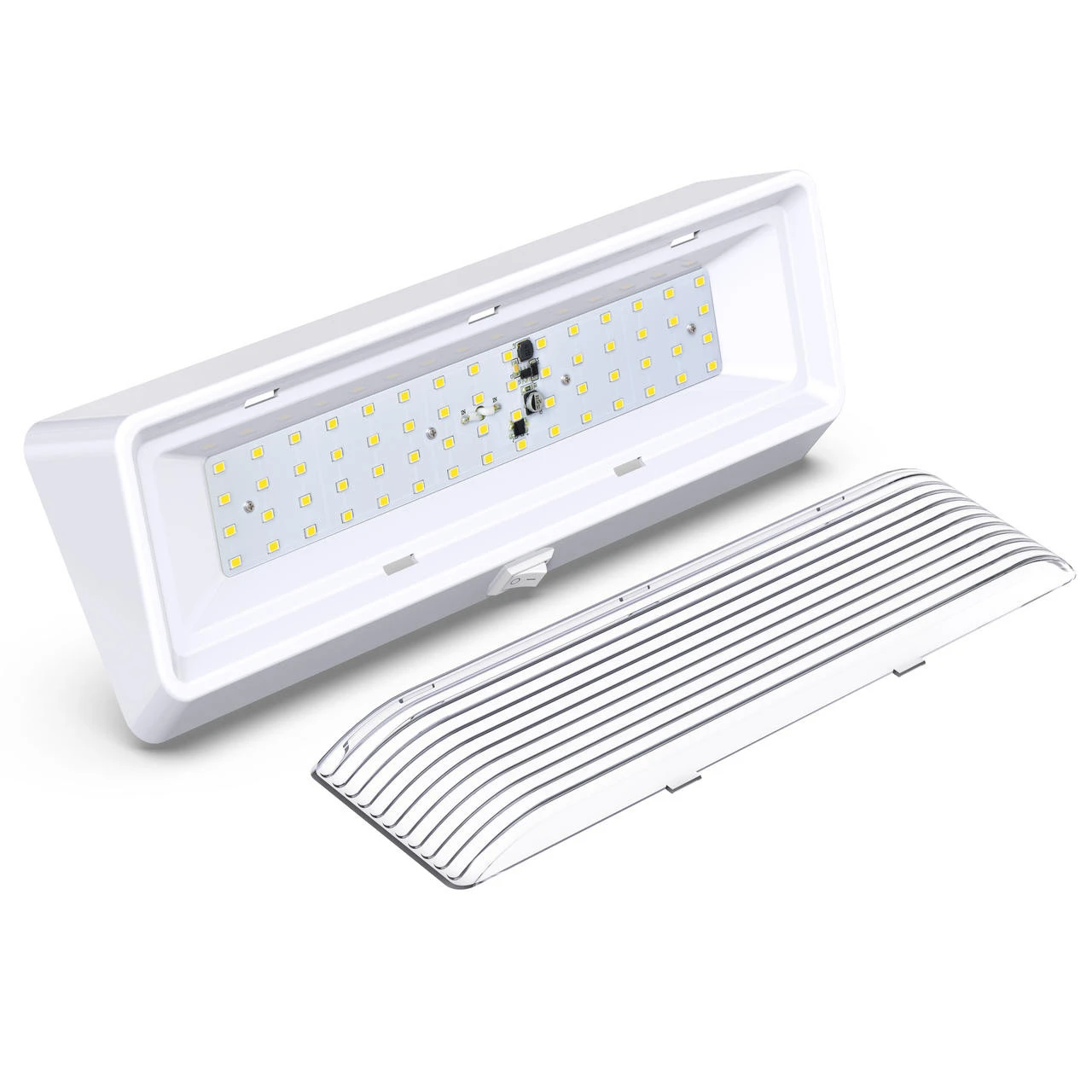 LED RV Exterior Porch Utility Light XL 12v 650 Lumen Lighting Fixture White Base 1 LED RV Exterior Porch Utility Light XL 12v 650 Lumen Lighting Fixture White Base