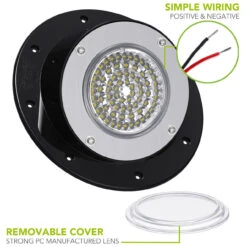 LED RV Exterior Round Surface Mount Porch Utility 12v 1100 Lumen Warrior Flood Lighting Fixture -Adacel shop leisure led led rv exterior round surface mount porch utility 12v 1100 lumen warrior flood lighting fixture 44944.1660082628