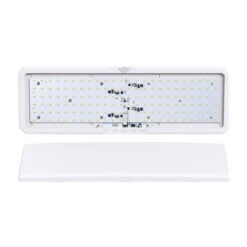 LED RV LED Ceiling Interior Light Fixture 1450 Lumen With Touch Dimmer Switch 12V 20 X 6" Natural White 4000-4500K With White Trim -Adacel shop leisure led led rv led ceiling interior light fixture 1450 lumen with touch dimmer switch 12v 20 x 6 natural white 4000 4500k with white trim 29056.1642094852