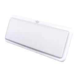 LED RV LED Ceiling Interior Light Fixture 1450 Lumen With Touch Dimmer Switch 12V 20 X 6" Natural White 4000-4500K With White Trim