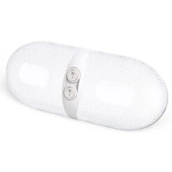 Leisure LED RV LED Ceiling Double Dome Interior Light Fixture Euro Frosted Lens With ON/Off Switch Natural White 6000-6500K 48-2835SMD