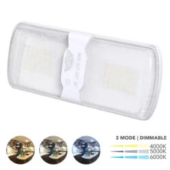 Leisure LED RV LED Ceiling Double Dome Interior Light Fixture Touch To Dim Switch Multi Warm, Natural, And Cool White 60-2835SMD -Adacel shop leisure led rv led ceiling double dome interior light fixture touch to dim switch multi warm natural and cool white 60 2835smd 88855.1642094287