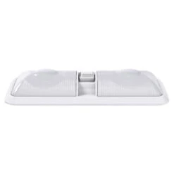 Leisure LED RV LED Ceiling Double Dome Interior Light Fixture With ON/Off Switch Frosted Lens Natural White 4000-4500K 48-2835SMD -Adacel shop leisure led rv led ceiling double dome interior light fixture with onoff switch frosted lens natural white 4000 4500k 48 2835smd 46573.1672364371
